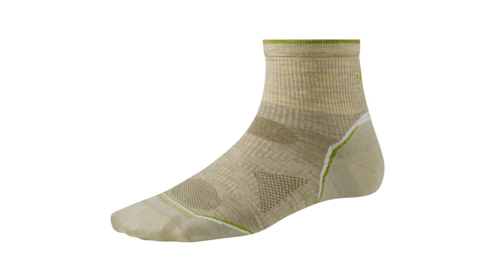 Smartwool PhD Outdoor Ultra Light Mini Sock - Womens-Oatmeal-Small