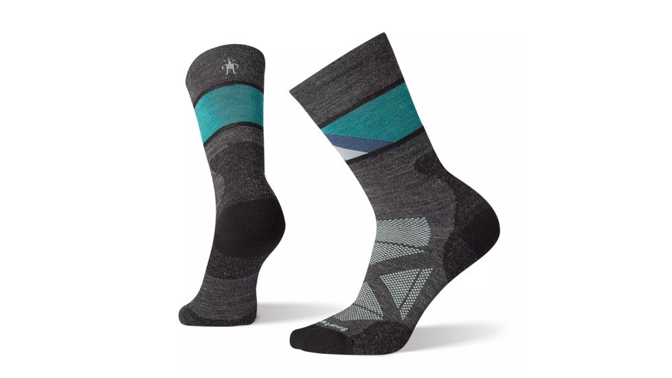 Smartwool PhD Pro Approach Crew Socks - Womens, Charcoal, Medium, SW001034003-M