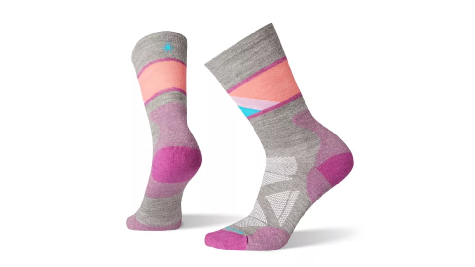 Smartwool PhD Pro Approach Crew Socks - Womens, Meadow Mauve, Medium, SW001034A22-M