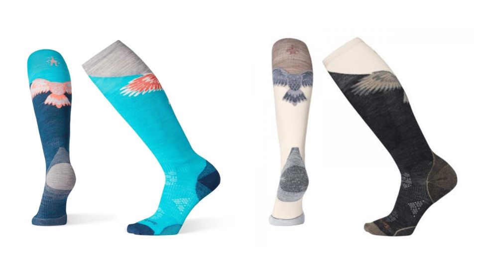 Smartwool PhD Pro Freeski Socks - Women's, Capri, Charcoal
