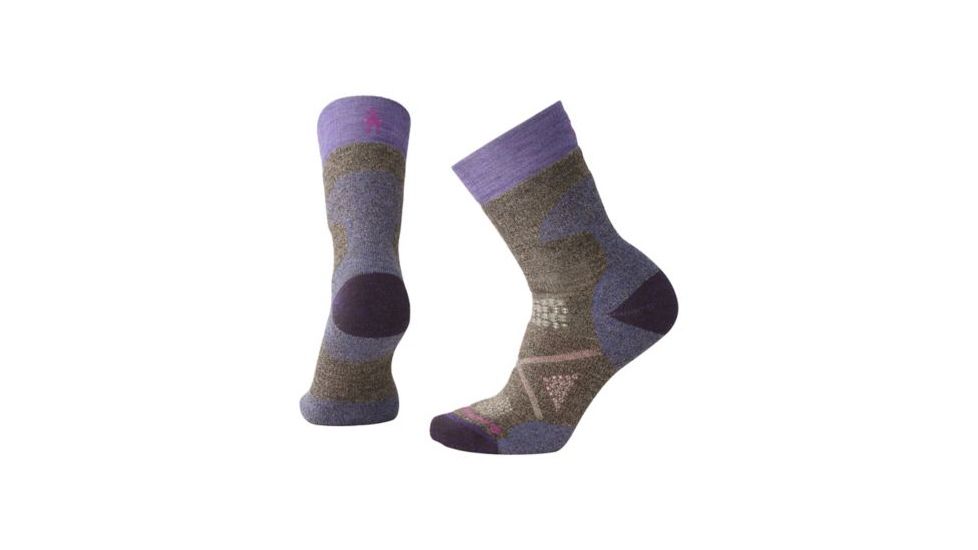 Smartwool PhD Pro Medium Crew Sock - Women's, Chestnut, Small SW001012207-S