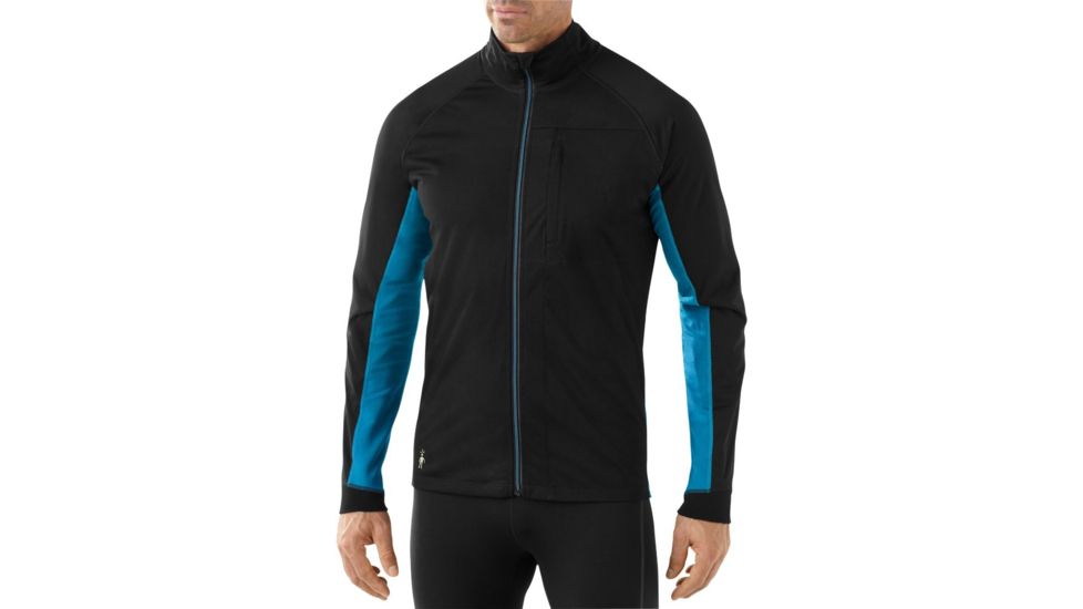 Smartwool PhD Run Divide Jacket - Men's-Arctic Blue-Large