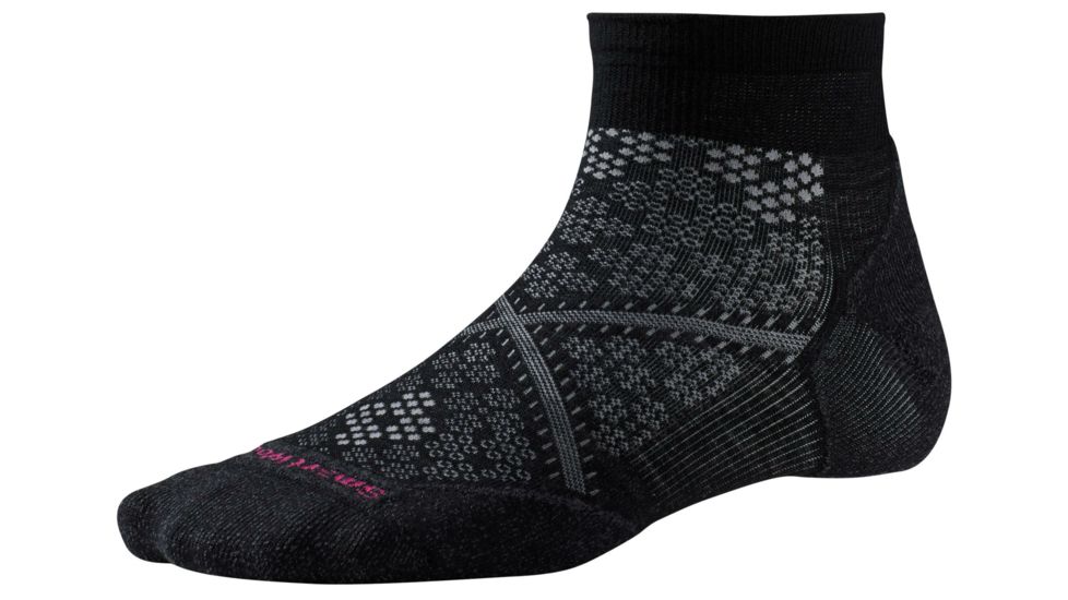 Smartwool PhD Run Light Elite Low Cut - Women's, Black, Medium, SW0SW211001-M