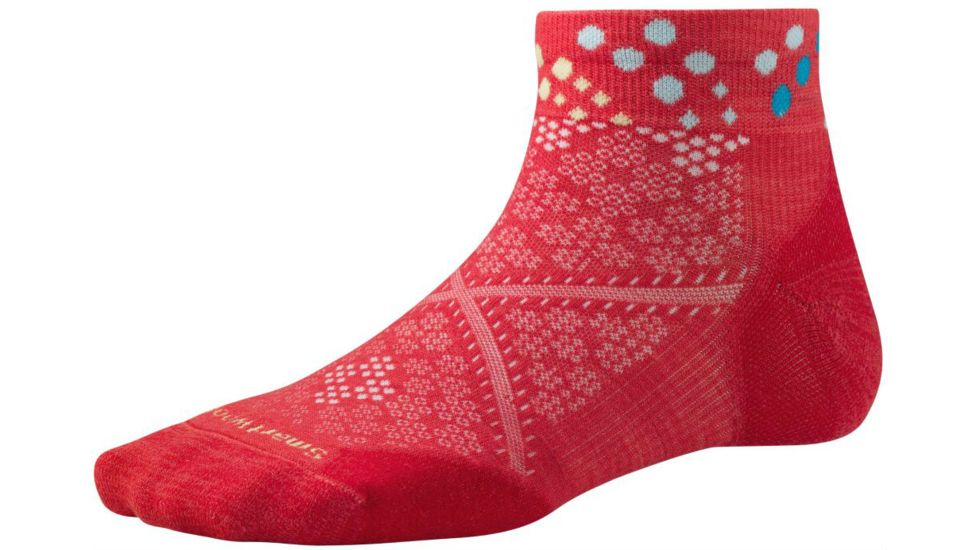 PhD Run Light Elite Low Cut Sock - Womens-Hibiscus-Small