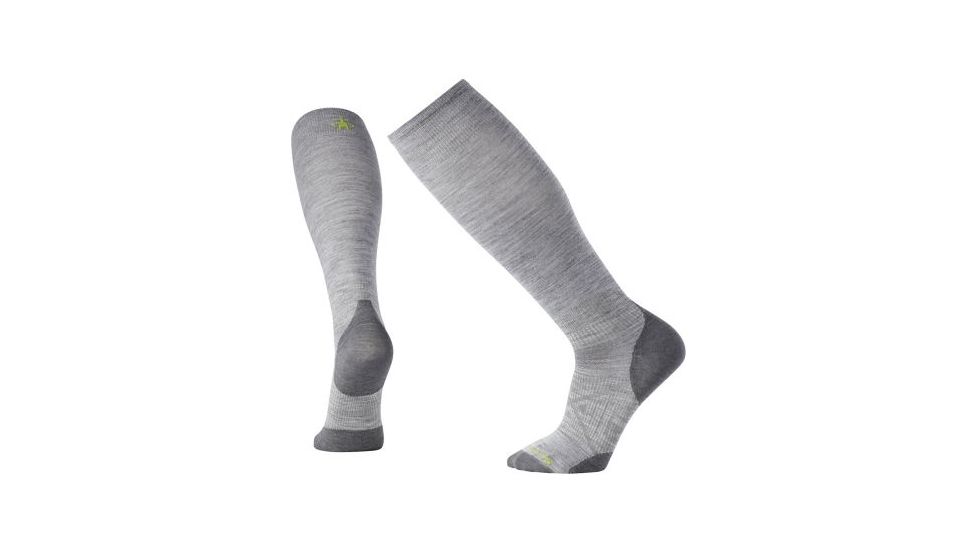 Smartwool PhD Ski Ultra Light Sock - Men's, Light Gray, X-Large SW015029039-XL