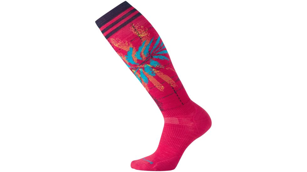 Smartwool PhD Slopestyle Light Elite Palms Sock - Women's-Potion Pink-Medium