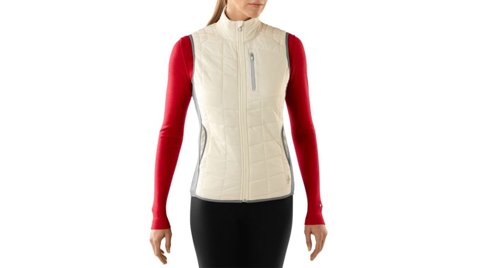PhD Smartloft Divide Vest - Womens-Natural/Alloy-Large
