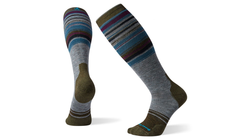 Smartwool PhD Snow Medium Socks, Lunar Gray, Large, SW004119E47-L