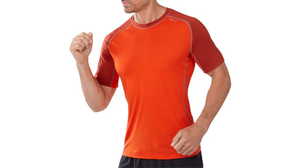 PhD Ultra Light Short Sleeve Top - Mens-Bright Orange-X-Large