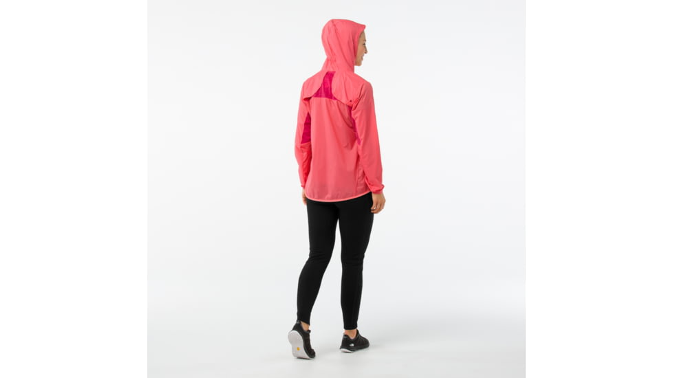 Smartwool PhD Ultra Light Sport Jacket Womens, Bright Coral, L, SW016031494-L
