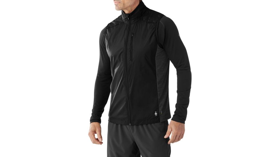 Smartwool PhD Ultra Light Sport Vest Mens, Black, L, SW016067001-L