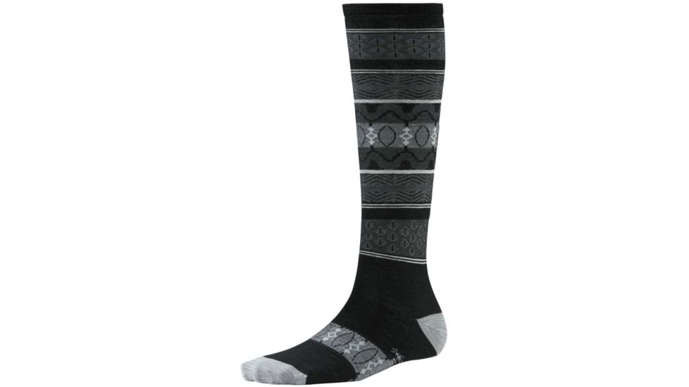 Pine Glass Ultra Light Knee High Sock - Womens-Black-Small