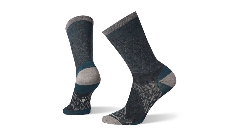 Smartwool Pressure-Free Overland Crew Socks - Mens, Everglade, Medium, SW003955B96-M