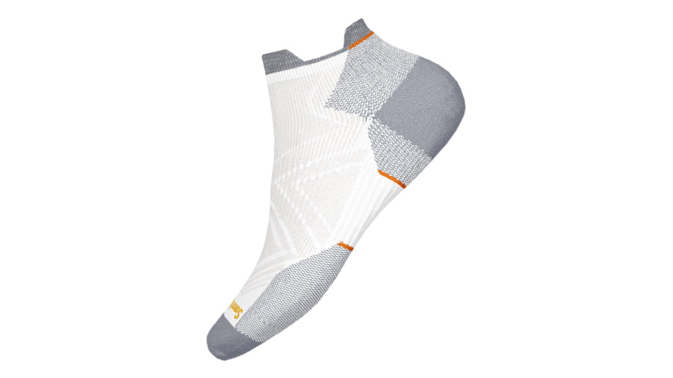 Smartwool Run Zero Cushion Low Ankle Socks - Women's, White, Small, SW0016681221-(122) WHITE-S