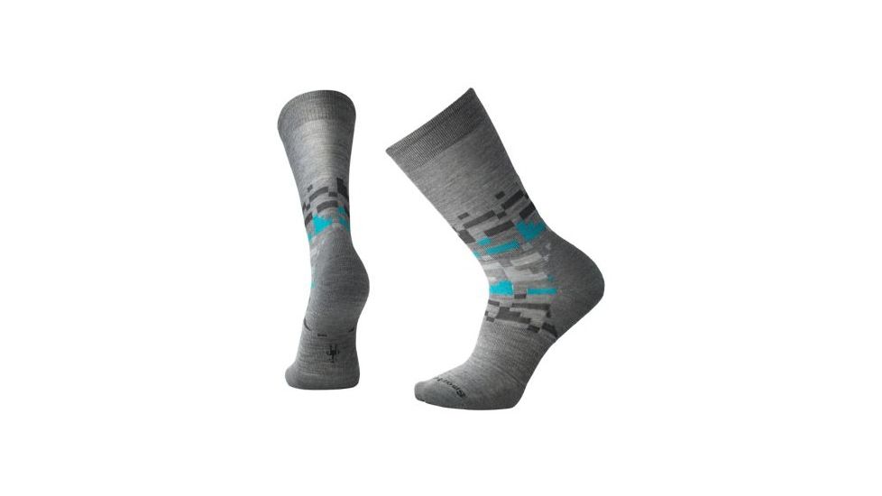 Smartwool Russel Crew Sock - Men's, Medium Gray Heather, Medium SW003811084-M