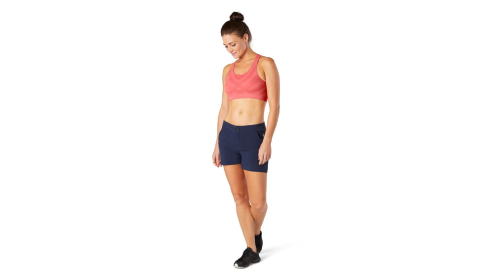 Smartwool Seamless Racerback Bra - Womens, Tea Rose, Large, SW000846F82L