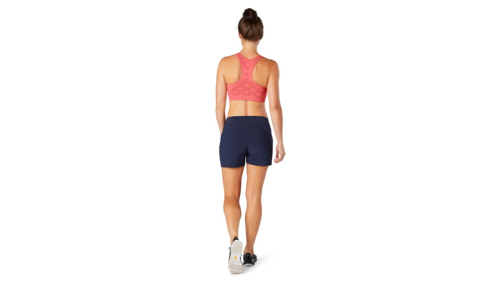 Smartwool Seamless Racerback Bra - Womens, Tea Rose, Large, SW000846F82L
