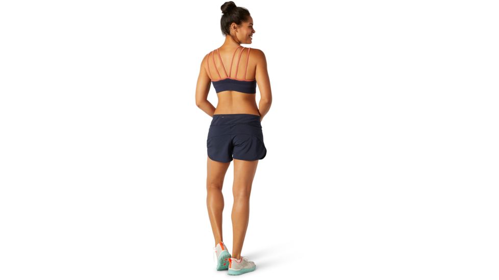 Smartwool Seamless Strappy Bra - Womens, Deep Navy, Large, SW015127092-L