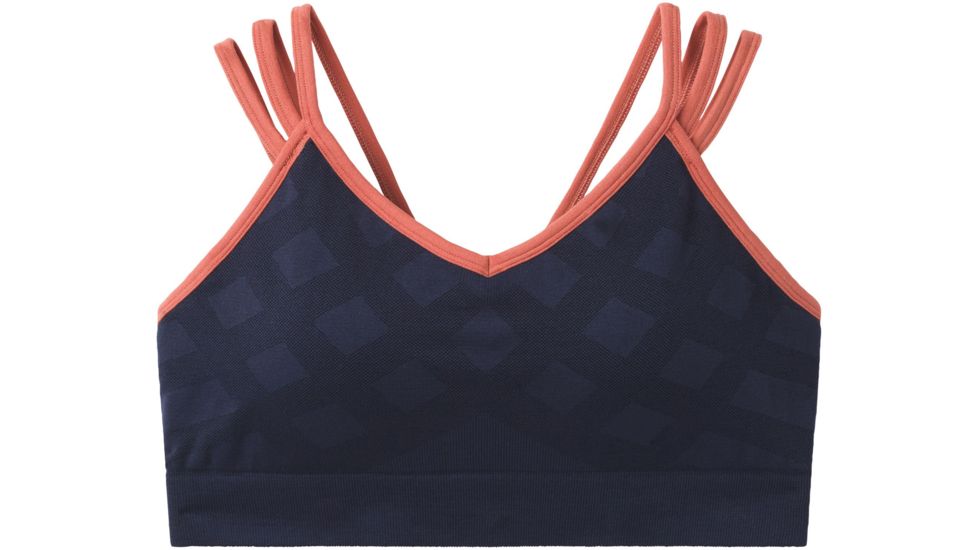 Smartwool Seamless Strappy Bra - Womens, Deep Navy, Large, SW015127092-L