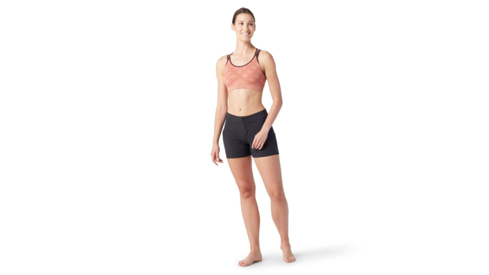 Smartwool Seamless Strappy Bra - Womens, Light Mahogany, Extrta Large, SW000847J27XL