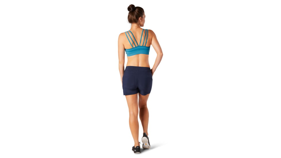 Smartwool Seamless Strappy Bra - Womens, Light Ocean Abyss, Small, SW000847F66S