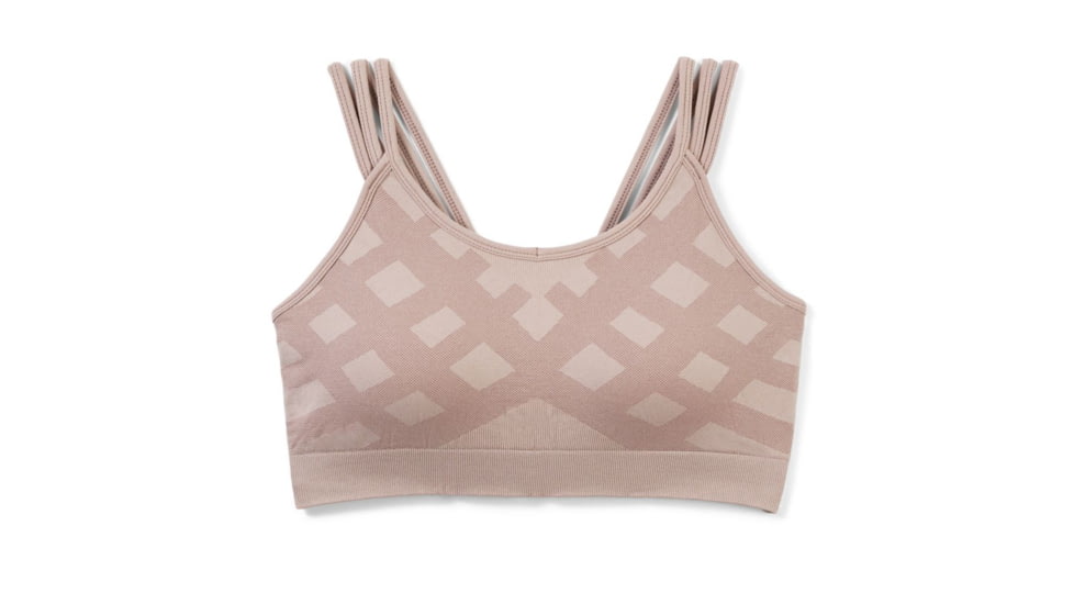 Smartwool Seamless Strappy Bra - Womens, Sandstone, Medium, SW000847G69M
