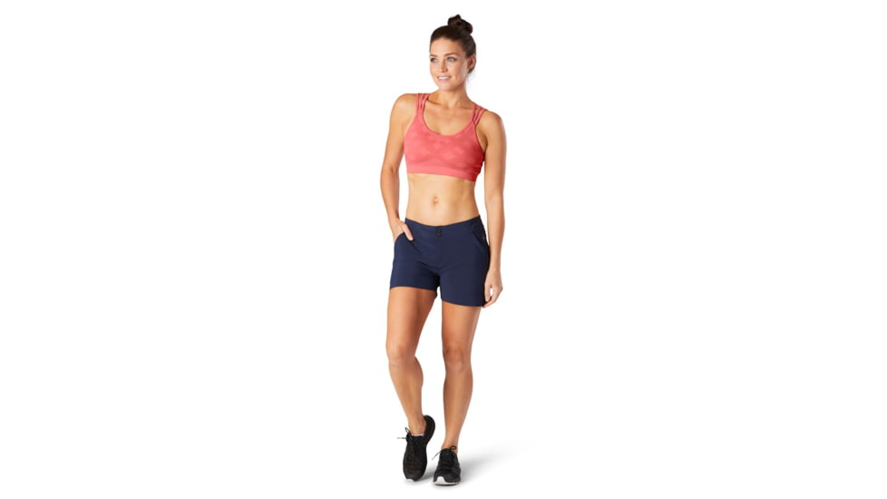 Smartwool Seamless Strappy Bra - Womens, Tea Rose, Medium, SW000847F82M
