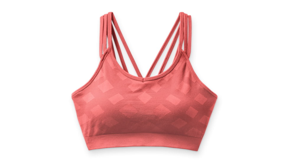 Smartwool Seamless Strappy Bra - Womens, Tea Rose, Medium, SW000847F82M