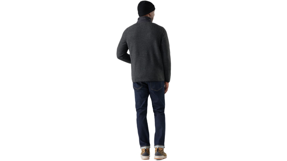 Smartwool Second Cut Fleece 1/2 Zip - Mens, Charcoal, Medium, SW002958003100M000