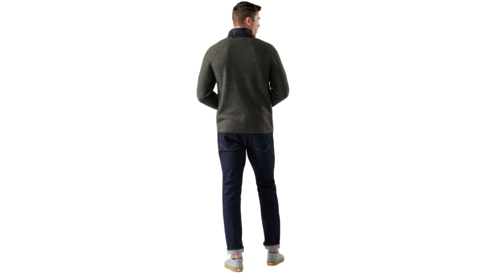 Smartwool Second Cut Fleece 1/2 Zip - Mens, Winter Moss, Large, SW002958K18100L000