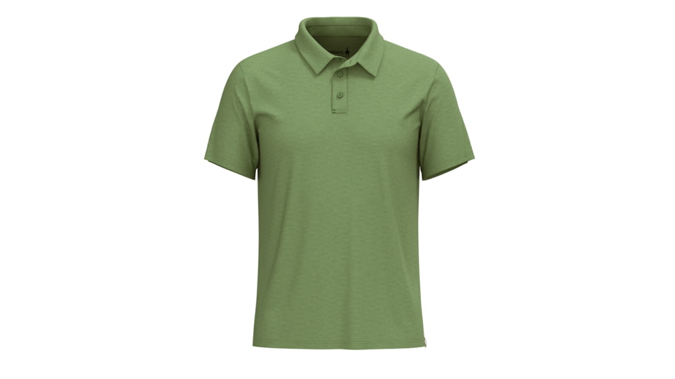 Smartwool Short Sleeve Polo - Mens, Fern Green, Small, SW002361N06100S000