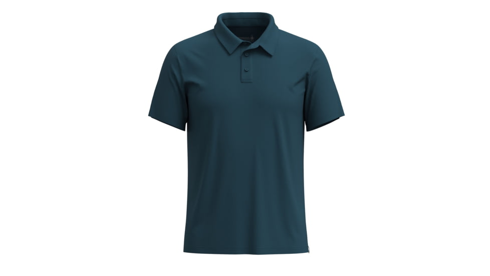 Smartwool Short Sleeve Polo - Mens, Twilight Blue, Extra Large, SW002361G7410XL000