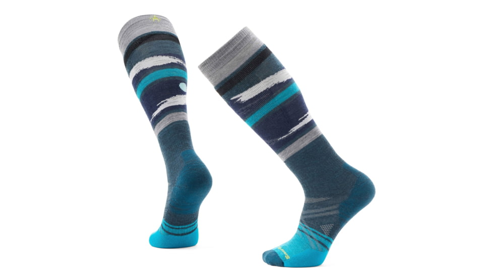 Smartwool Ski Full Cushion Midnight Ski OTC Socks - Mens, Twilight Blue, Extra Large, SW002152G7410XL000
