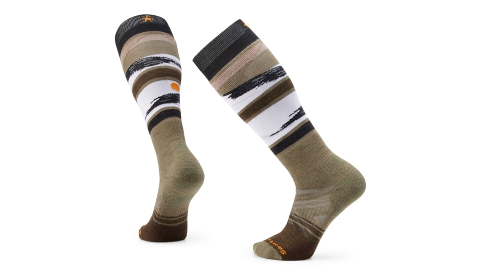 Smartwool Ski Full Cushion Midnight Ski OTC Socks - Mens, Winter Moss, Large, SW002152K18100L000