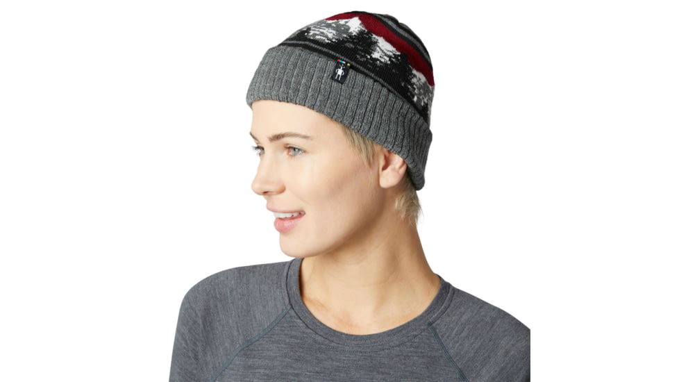 Smartwool Ski Hill Beanie, Medium Gray Heather, One Size, SW018065084-1FM