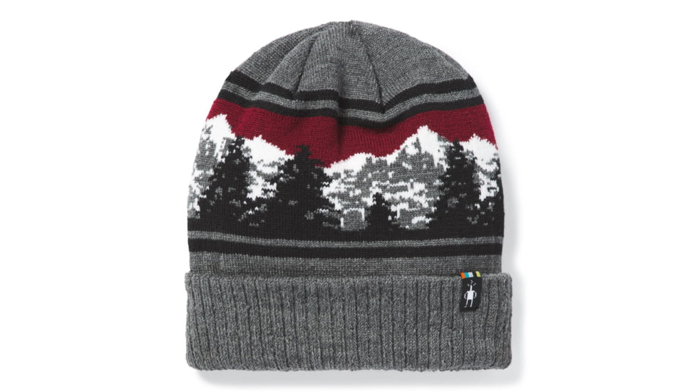 Smartwool Ski Hill Beanie, Medium Gray Heather, One Size, SW018065084-1FM