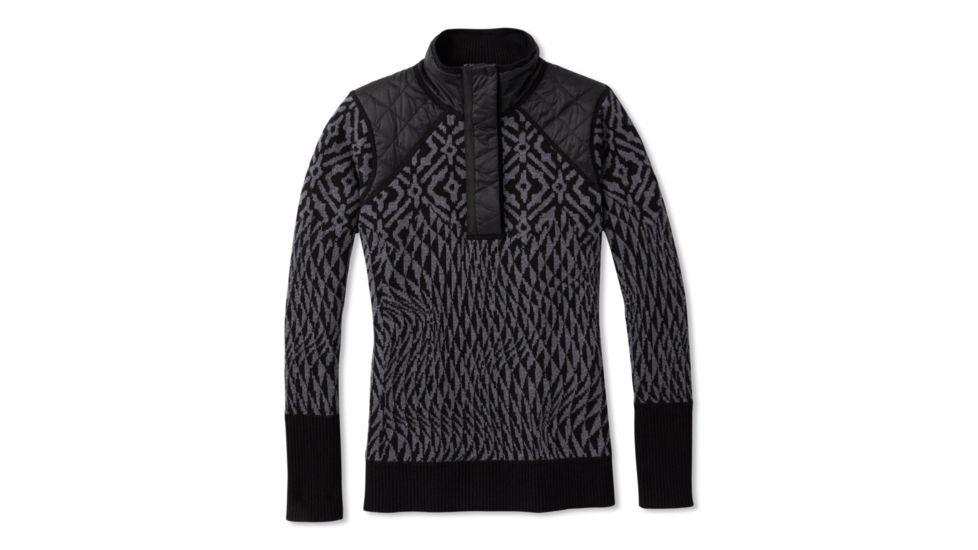 Smartwool Ski Ninja Pullover Sweater - Womens, Black, Medium, SW019271001-M
