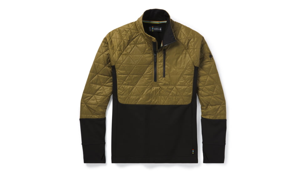 Smartwool Smartloft 60 Hybrid Half Zip - Mens, Military Olive, 2XL, SW016304D11-XXL