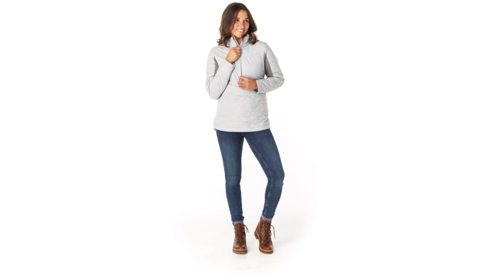 Smartwool Smartloft-X 60 Pullover - Womens, Storm Gray, Small, SW019262C24-S