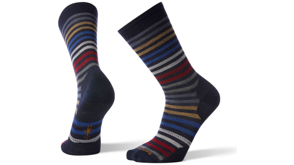 Smartwool Spruce Street Crew - Mens, Deep Navy, Large, SW003902092-L