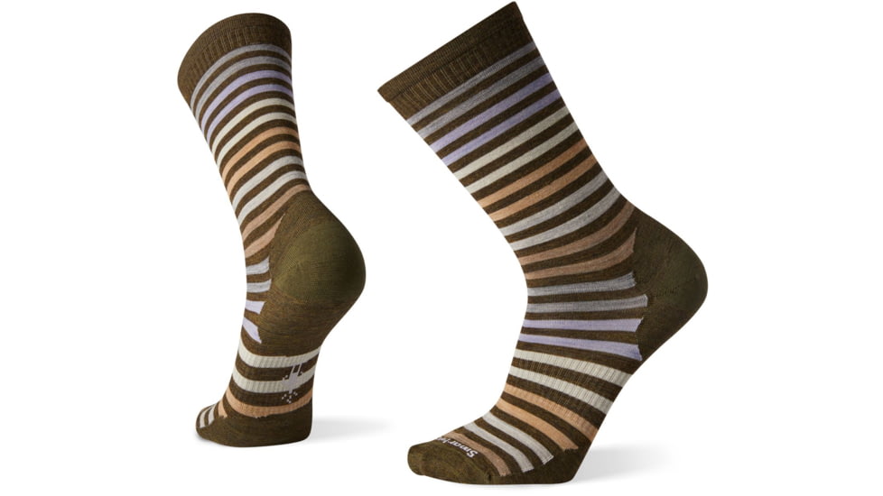 Smartwool Spruce Street Crew Socks - Mens, Military Olive, Large, SW003902D11-MO-Large