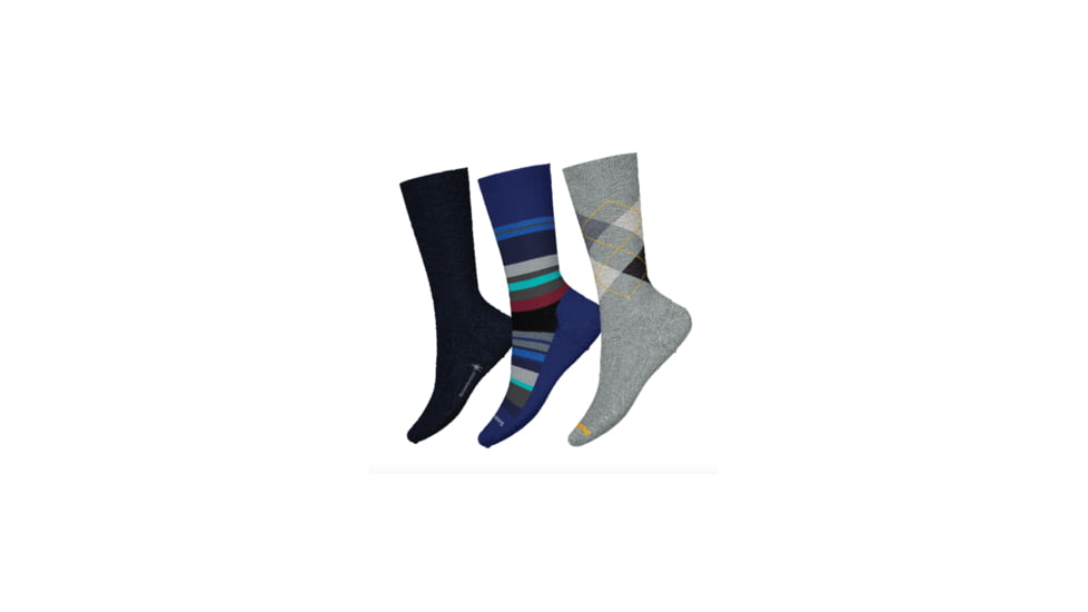 Smartwool Trio 2 Socks - Mens, Multi Color A, Large, SW01017999A-L