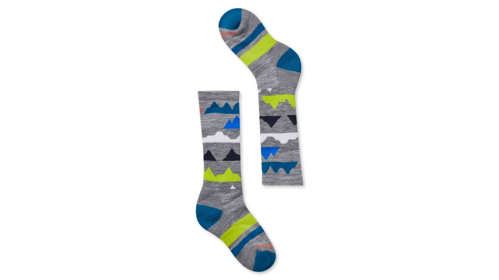 Smartwool Wintersport Mountain Socks - Kids, Light Gray, Small, SW001292039-S