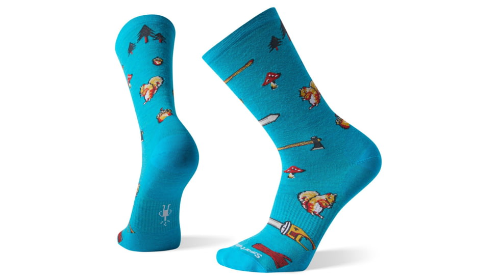 Smartwool Woodchuck Crew Socks - Mens, Capri, Extra Large, SW004064810-XL