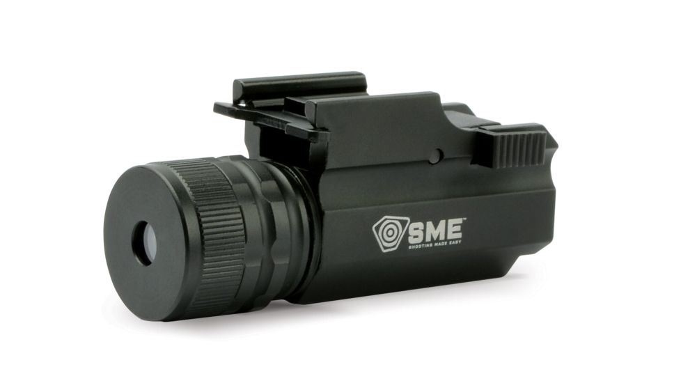 SME Tactical Handgun Laser, Green, w/ Convenient Spring Clamp Lock, SME-GLP
