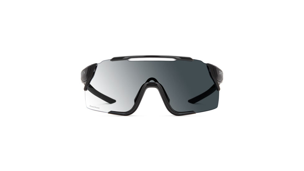 Smith Attack MAG MTB Sunglasses, Black Frame, Photochromic Clear to Gray Lens, 20229980799KI