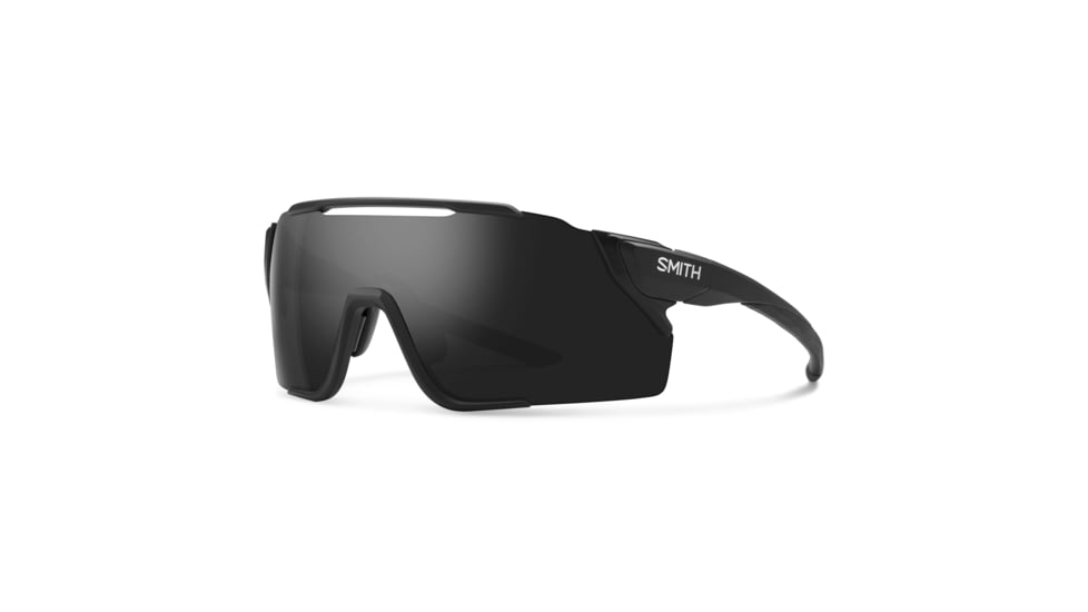 Smith Attack MAG MTB Sunglasses, Matte Black Frame, ChromaPop Black Lens, 202299003991C