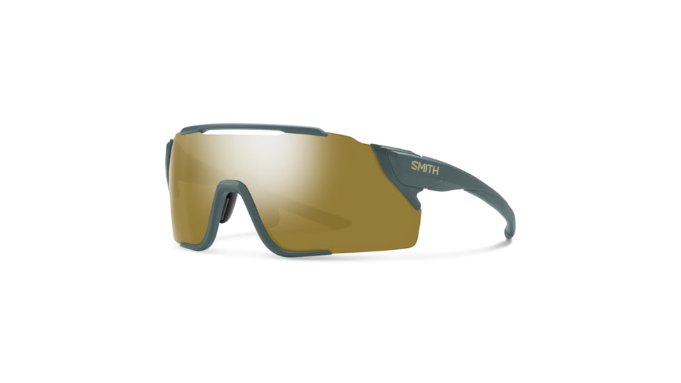 Smith Attack MAG MTB Sunglasses, Matte Spruce Frame, ChromaPop Bronze Mirror Lens, 2022991ED990K