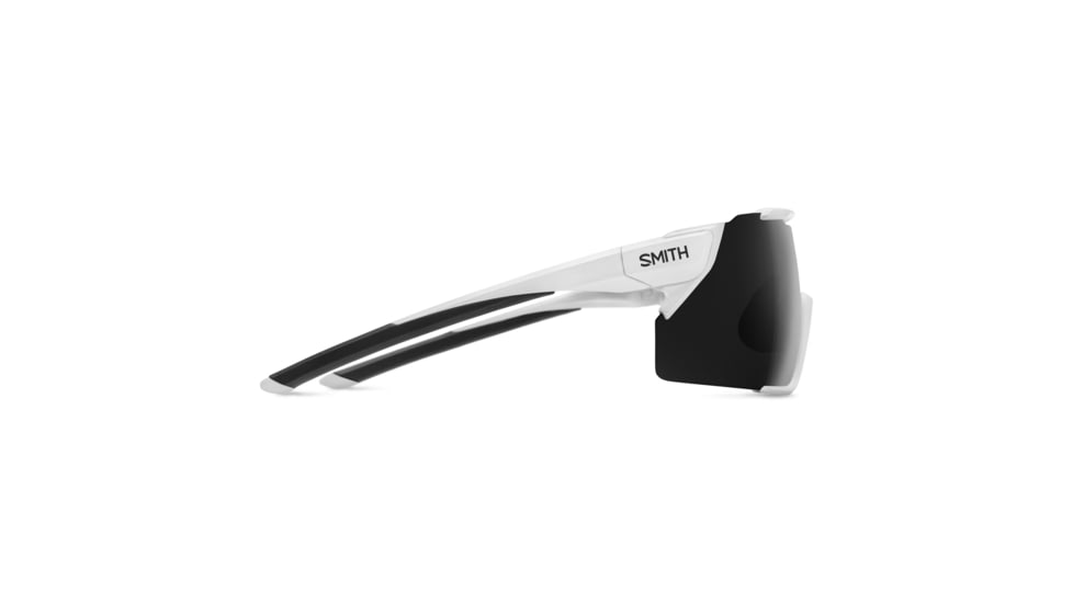 Smith Attack MAG MTB Sunglasses, Matte White Frame, ChromaPop Black Lens, 2022996HT991C