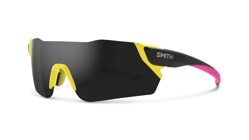Smith Attack Sunglasses, Matte Citron Frame, Chromapop Black Lens, 200422PGC991C
